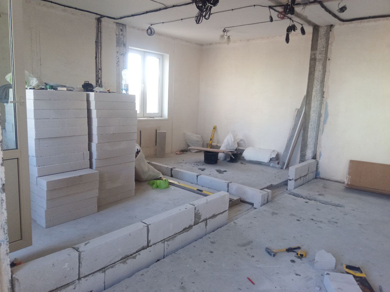 Електромонтаж в однокімнатній квартирі 42м2 в ЖК Республіка