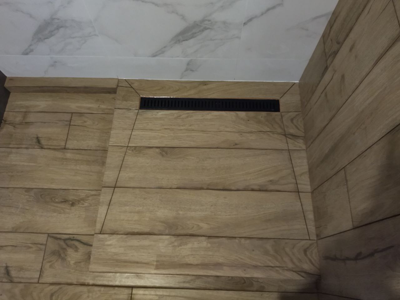 Плиточные работы в однокомнатной квартире 33,5м² ЖК Новая Англия