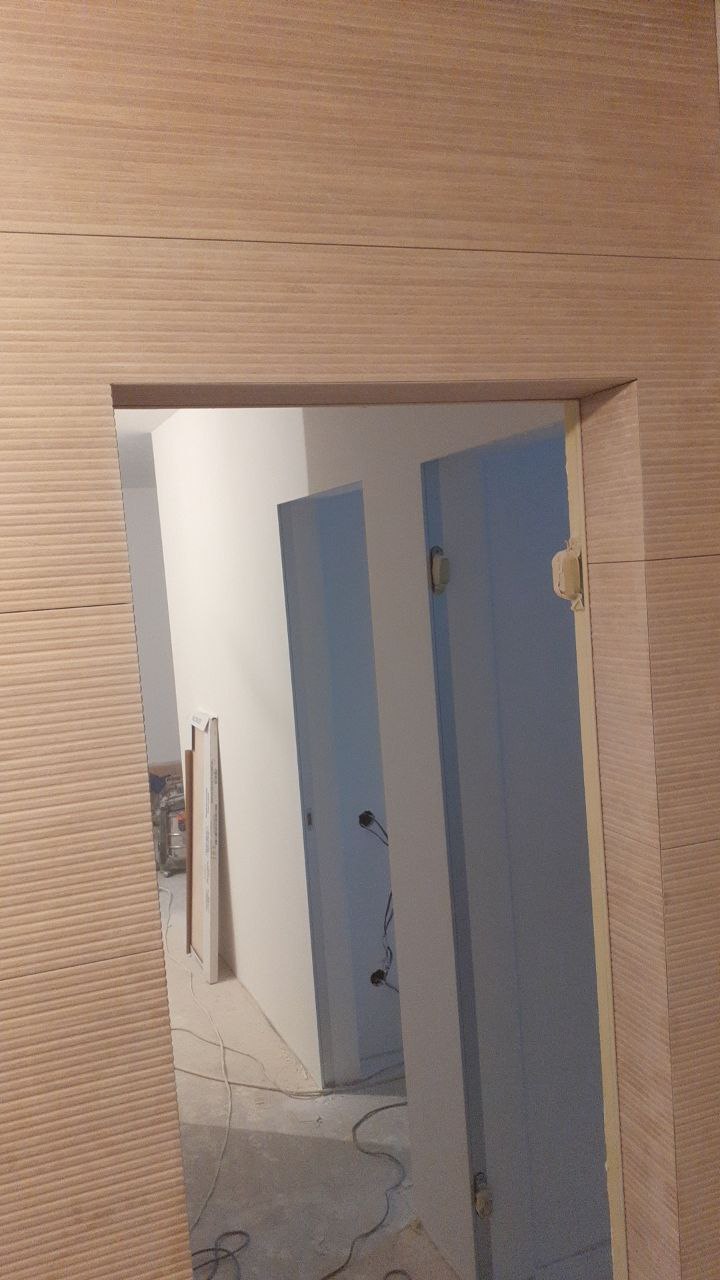 Плиточные работы в двухкомнатной квартире 67м² на ул. Донца