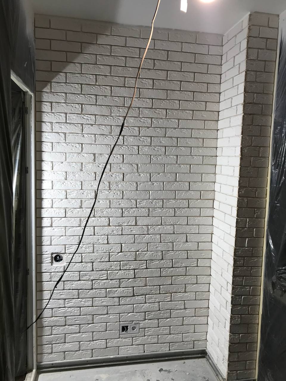 Плиточные работы в однокомнатной квартире 44м² ЖК Місто квітів