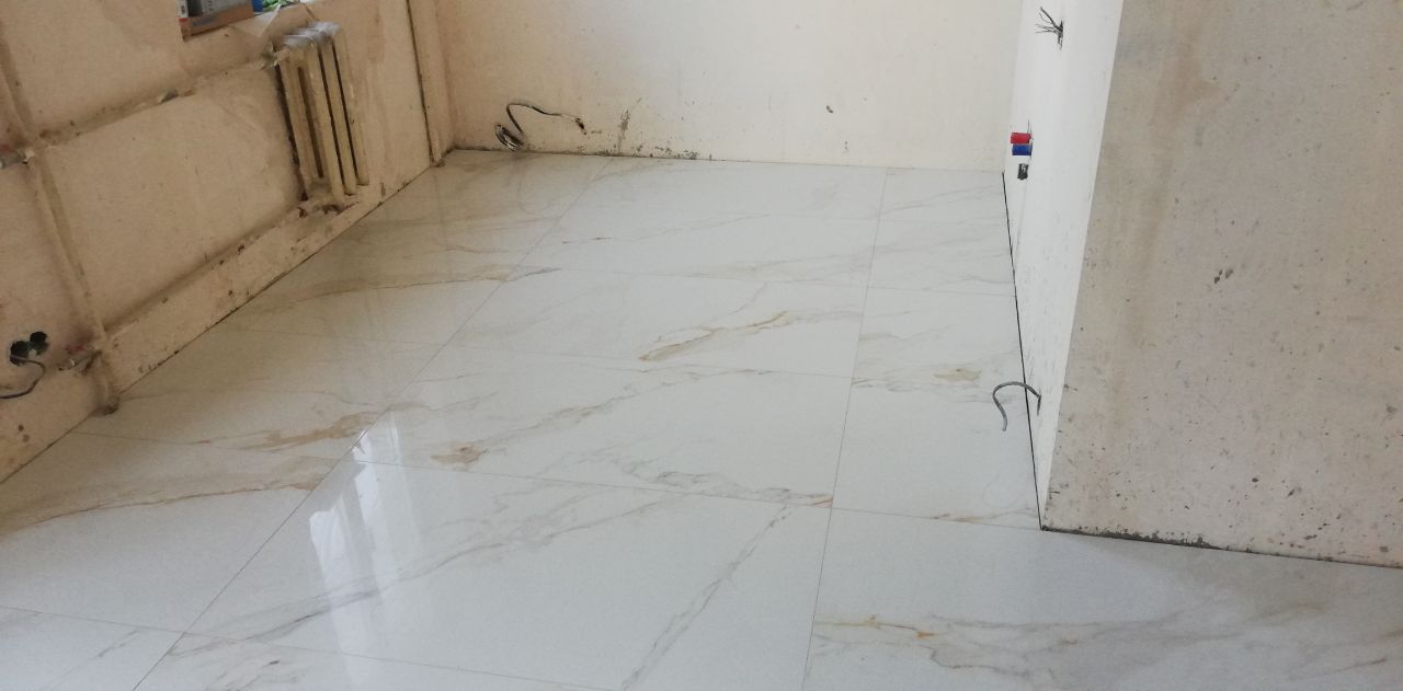 Плиточные работы в двухкомнатной квартире 67м​² на ул. Донца