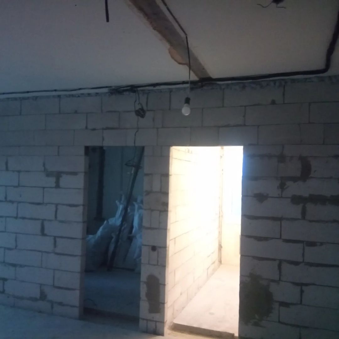 Электромонтаж в двухкомнатной квартире 67м2 на ул. Донца