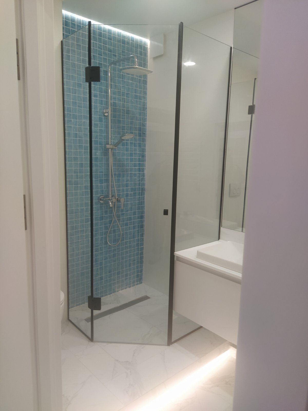 Плиточные работы в однокомнатной квартире 33,6 м² на ул. Регенераторная