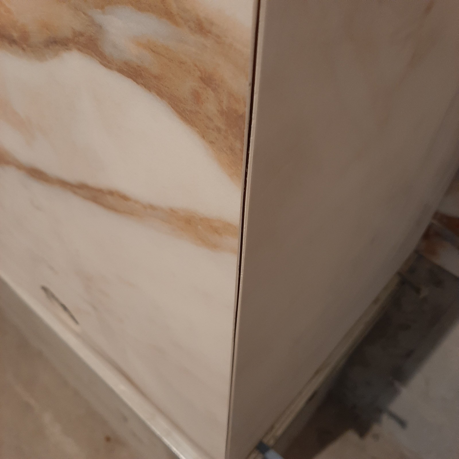 Плиточные работы в однокомнатной квартире 48м² ЖК Метрополис