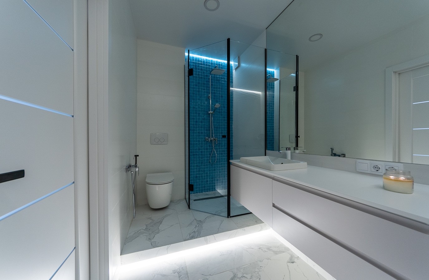 Плиточные работы в однокомнатной квартире 33,6 м² на ул. Регенераторная