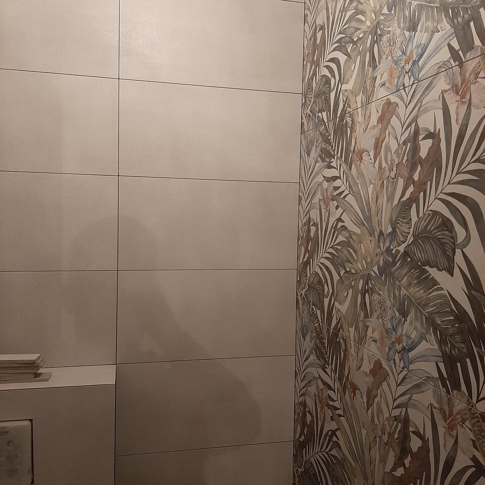 Плиточные работы в однокомнатной квартире 35м​² ЖК Файна Таун