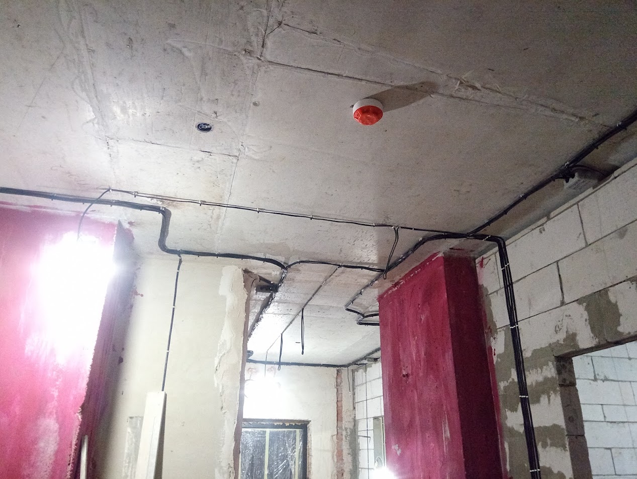 Монтаж кабеля