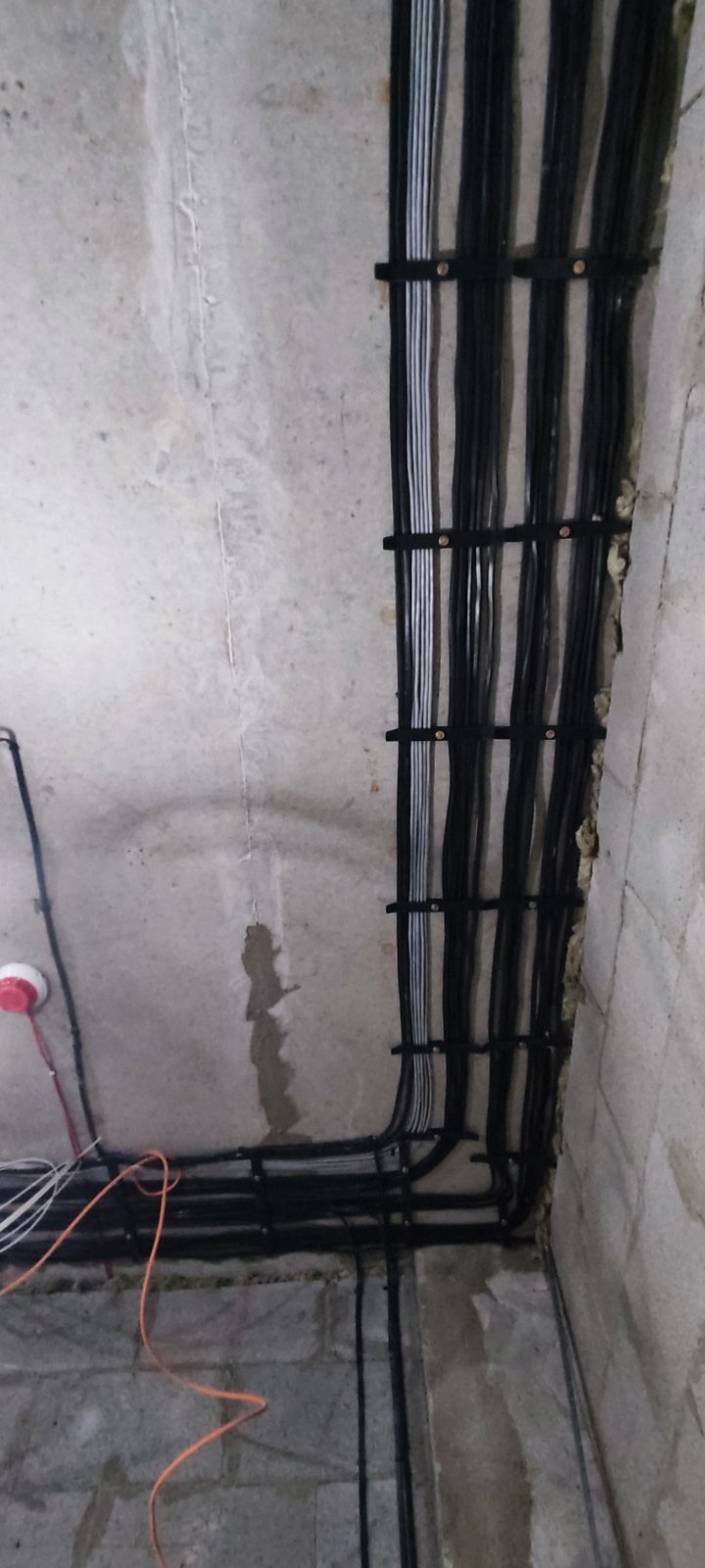 Электромонтаж в однокомнатной квартире 52,5м2 ЖК Манхеттан