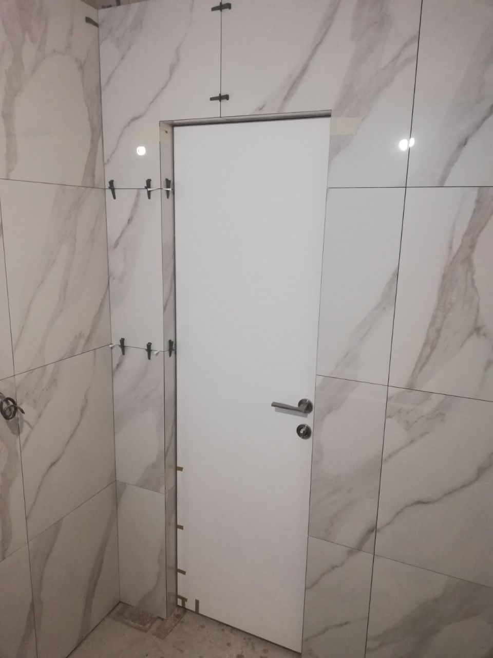 Плиточные работы в однокомнатной квартире 28м² ул. Голосеевская