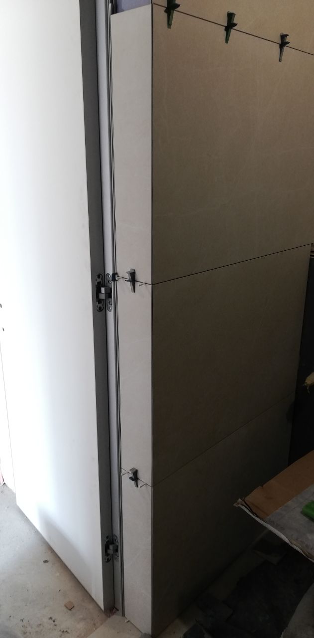 Плиточные работы в трехкомнатной квартире 87м² ЖК София Киевская