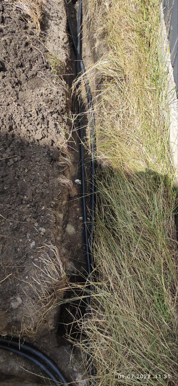 Электромонтаж в коттедже 102м2 Бортничи