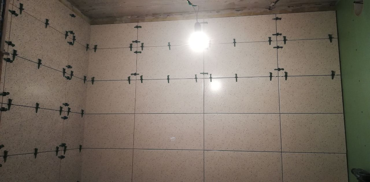 Плиточные работы в двухкомнатной квартире 67м² ул. Бажана