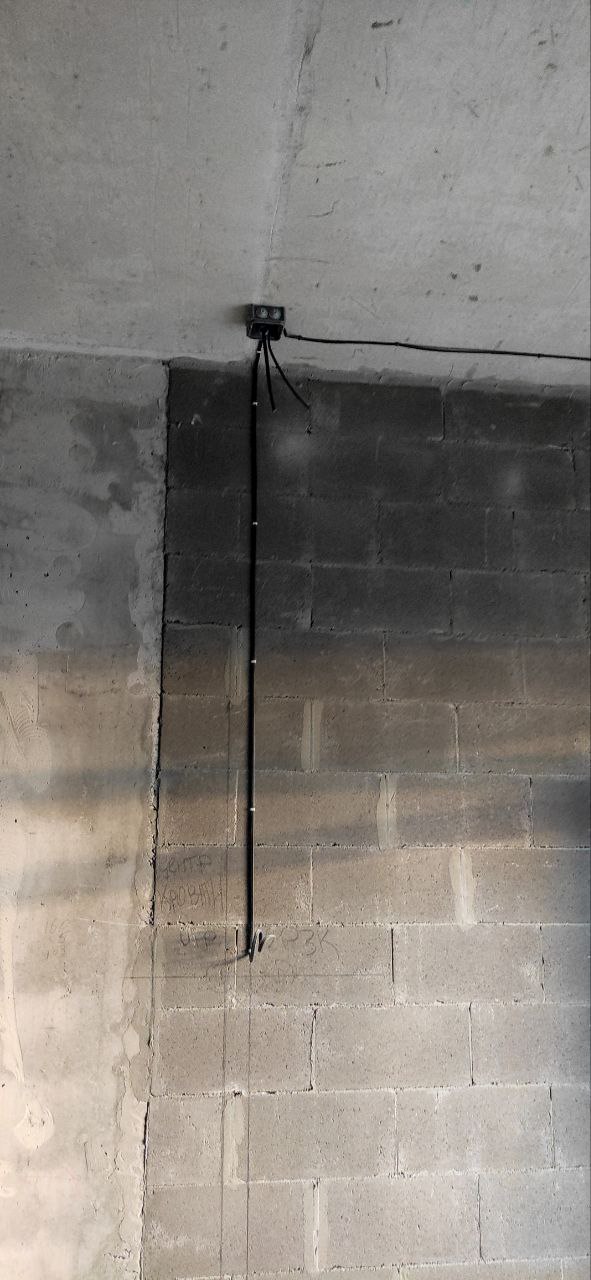 Электромонтаж в двухкомнатной квартире 74м2 ЖК Комфорт-таун