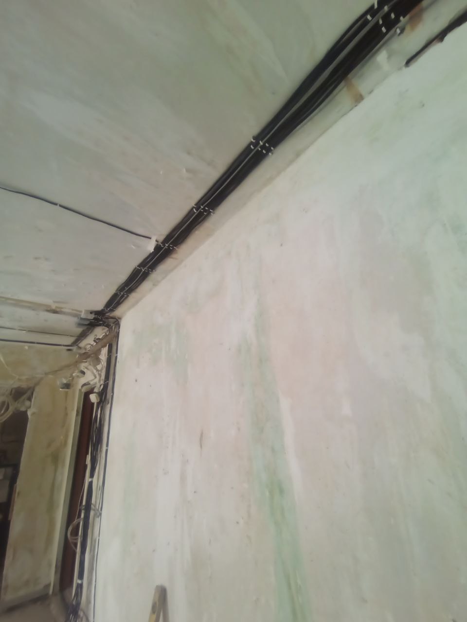 Электромонтаж в однокомнатной квартире 28м2 ул. Голосіївська